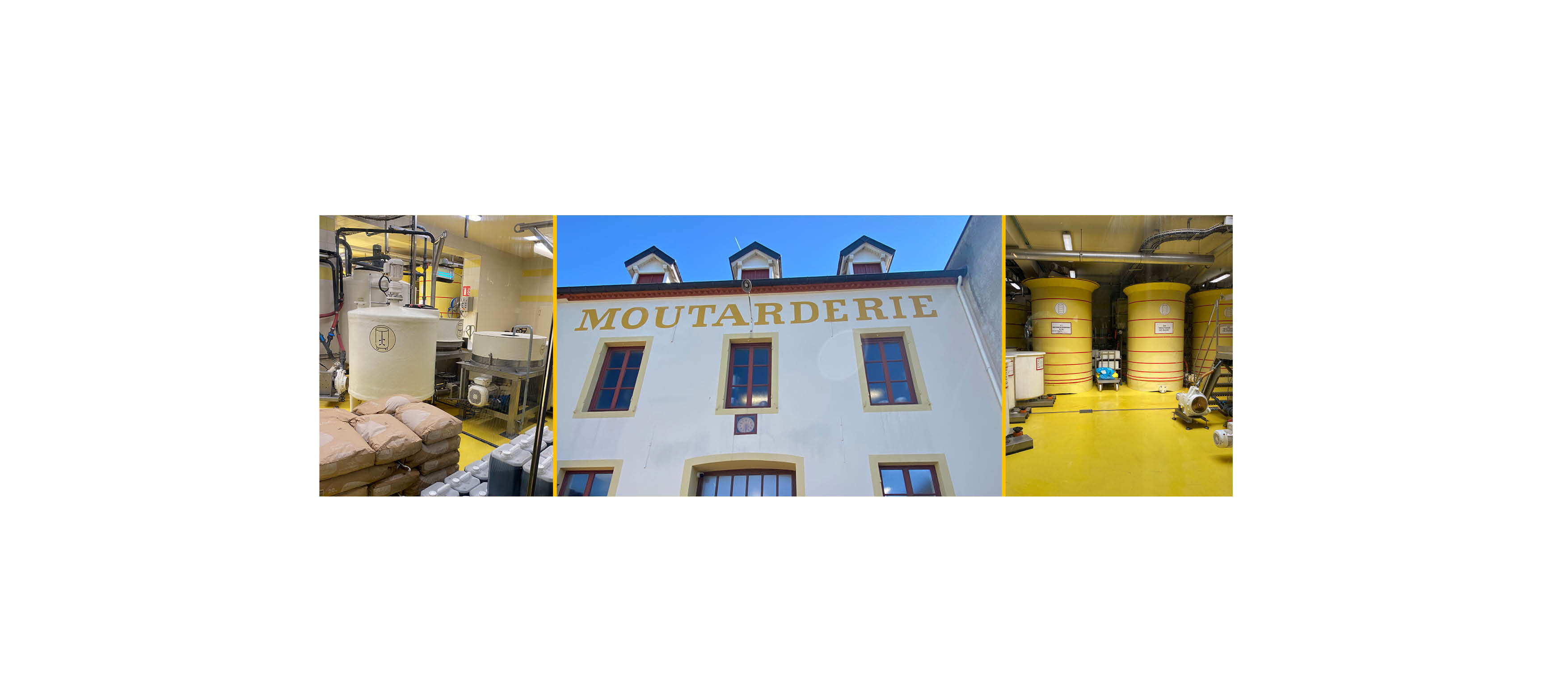 Bilder aus dem Besuch bei der Moutarderie Fallot